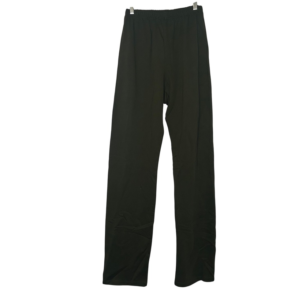 Naked Wardrobe Olive Green High Waisted Straight Leg Sweatpants XS lounge comfy